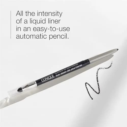 Clinique Quickliner For Eyes Intense Eyeliner Pencil | Water Resistant, Smudge Resistant + Safe For Sensitive Eyes, Intense Ebony thumbnail 2