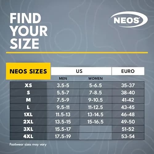 NEOS Navigator 5 Expandable Waterproof Snowshoes X-Small | Rugged Traction & Warmth thumbnail 7