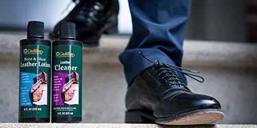 Cadillac Boot and Shoe Leather Lotion 473ml (16 Fl Oz) | Revitalizes Leather Goods thumbnail 3