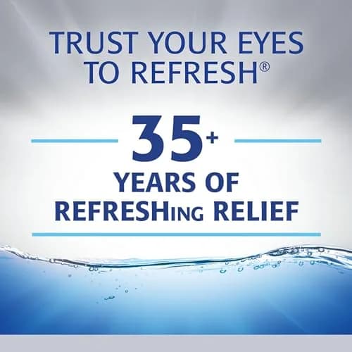 Refresh Optive Advanced Lubricant Eye Drops 20 mL | Triple-Action Relief for Dry Eyes thumbnail 3