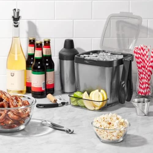 OXO Steel Angled Measuring Jigger 59ml (2 fl oz) | Patented Angled Surface for Easy Reading thumbnail 7