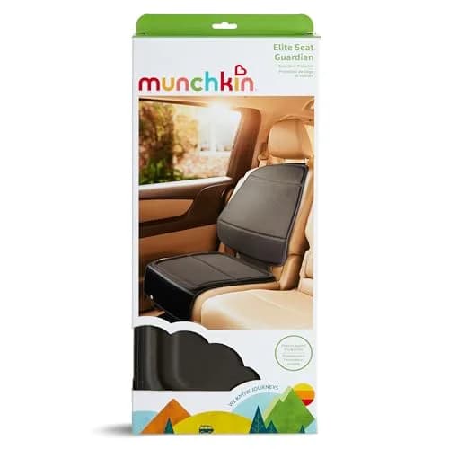 Munchkin Elite Seat Guardian Car Seat Protector, Dark Grey | Universal Fit for Vehicle Seats from Birth to 8 Years thumbnail 5