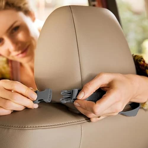 Munchkin Elite Seat Guardian Car Seat Protector, Dark Grey | Universal Fit for Vehicle Seats from Birth to 8 Years thumbnail 3