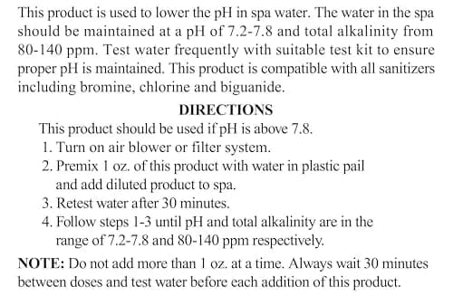SpaChoice pH Decreaser 1.5-Pounds 2-Pack | Water pH & Alkalinity Adjustment thumbnail 5
