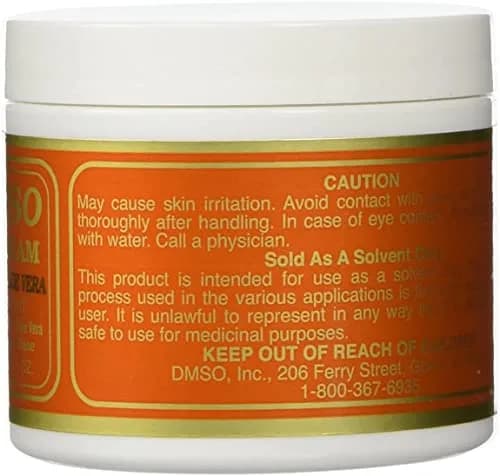 DMSO Rose Scented Cream 2 oz (59 ml) | FDA Approved Skin Moisturizer thumbnail 2