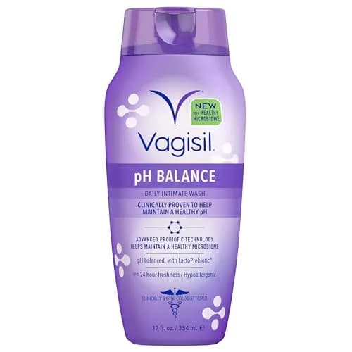 Vagisil pH Balance Feminine Wash 355ml (12 Fl Oz) | Gynecologist Tested for Sensitive Skin thumbnail 1