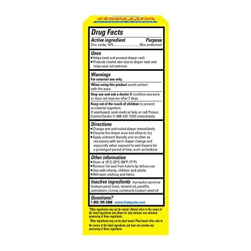 Boudreaux's Butt Paste Diaper Rash Cream 59ml (2 oz) | Dermatologist-Tested Skin Protectant thumbnail 6