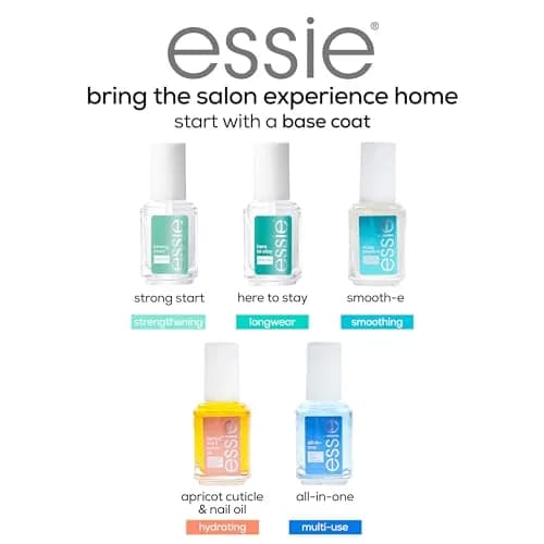 essie All-In-One Base Coat + Top Coat + Strengthener Nail Polish 13.5ml (0.46 Fl Oz) | Argan Oil Infused thumbnail 7