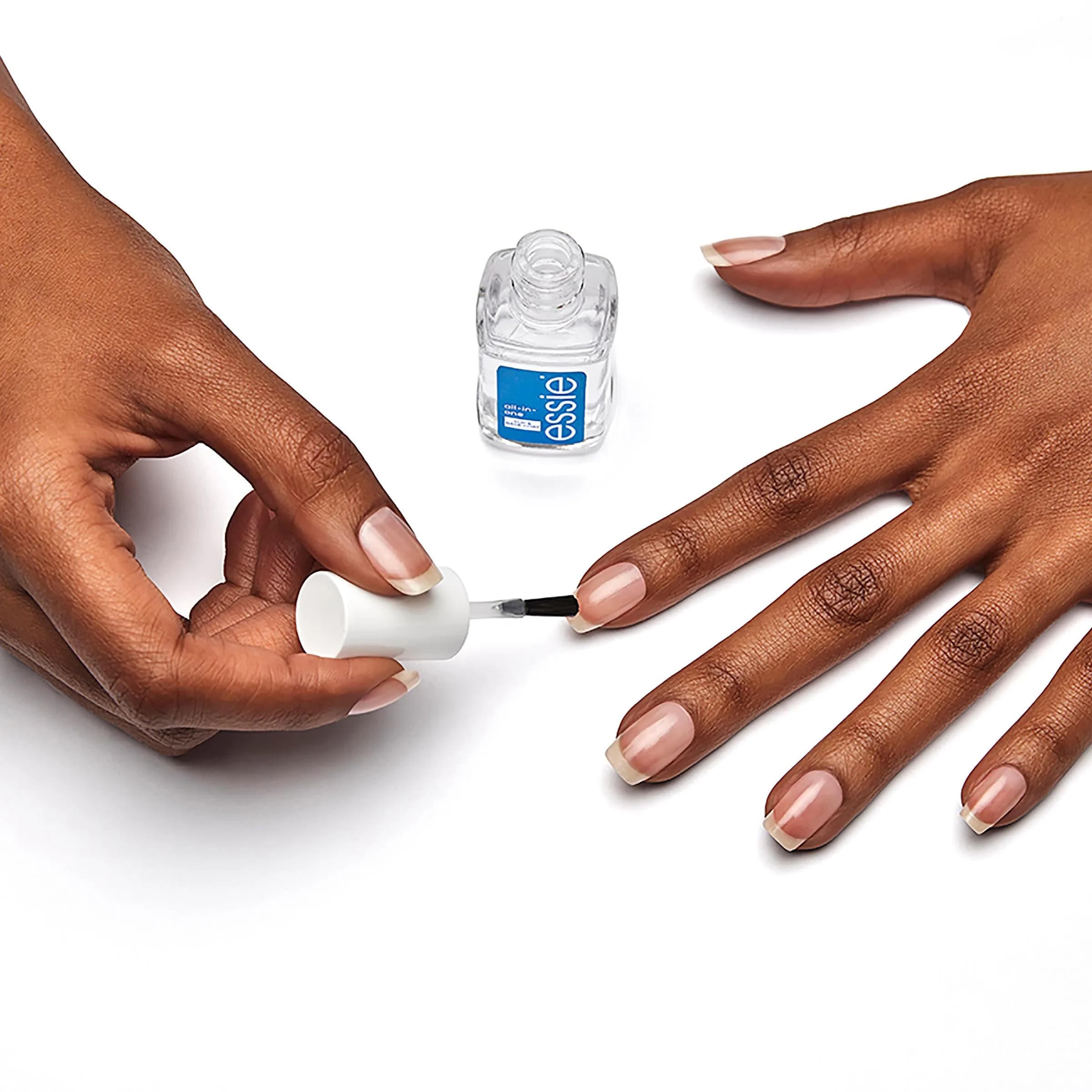 essie All-In-One Base Coat + Top Coat + Strengthener Nail Polish 13.5ml (0.46 Fl Oz) | Argan Oil Infused - view 3
