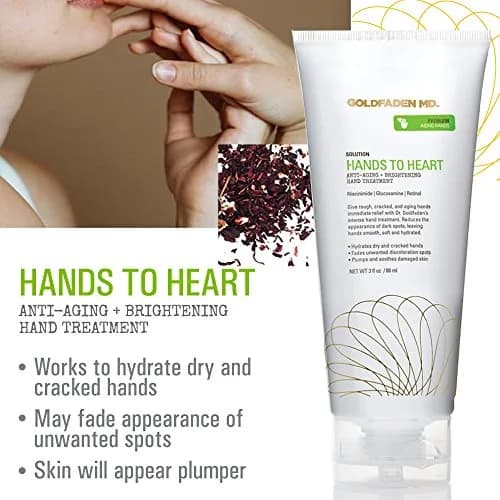 GOLDFADEN MD Hands To Heart Anti-Aging Hand Treatment 89ml (3 fl oz) | Brightens and Hydrates Dry Skin thumbnail 3