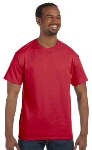 Jerzees Dri-Power 50/50 Cotton/Poly Long Sleeve T-Shirt S Kiwi | Moisture-Wicking Casual Fit thumbnail 2