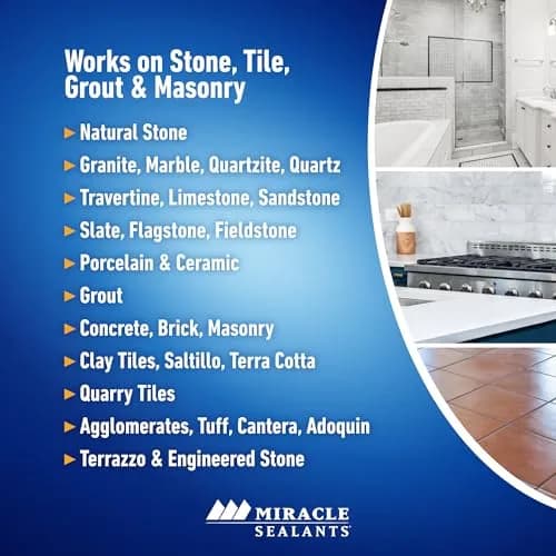 Miracle Sealants 511 Impregnator Sealer 476ml (16 Fl Oz) | Penetrating Stone & Tile Sealer for India thumbnail 4