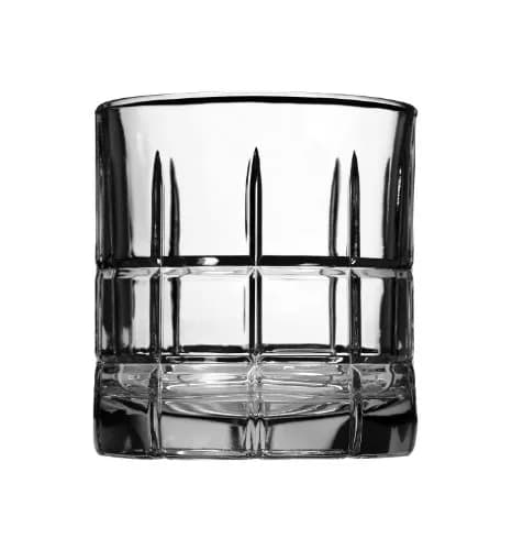 Anchor Hocking Manchester Rocks Old Fashioned Whiskey Glasses, 10.5 oz (Set of 4) - Durable, Dishwasher Safe, Classic Design thumbnail 1