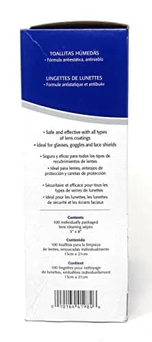 Leader Lens Cleaning Towelette Dispenser 100 Count | Anti-Fog & Static Formula for Clear Vision thumbnail 2