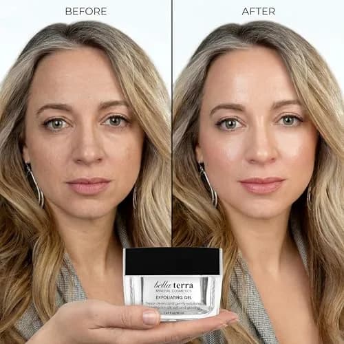 Bellaterra Cosmetics Mineral Exfoliating Gel 50ml | Gentle Vegan Face Exfoliator for All Skin Types thumbnail 7