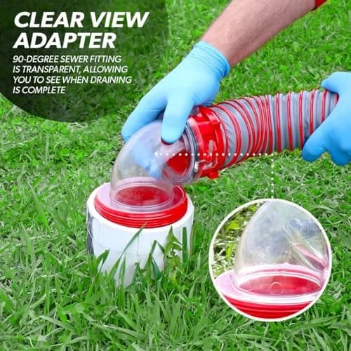 Valterra Viper 20-Foot RV Sewer Hose Kit | Durable UV-Protected TPE, Collapsible & Leak-Proof (70-120 chars) thumbnail 6