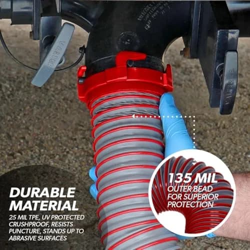 Valterra Viper 20-Foot RV Sewer Hose Kit | Durable UV-Protected TPE, Collapsible & Leak-Proof (70-120 chars) thumbnail 2