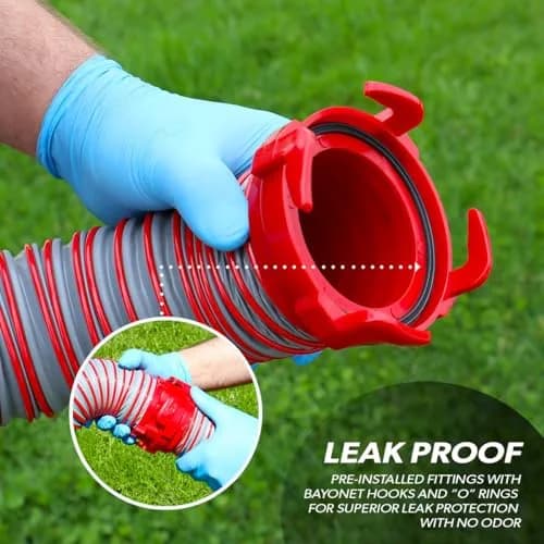 Valterra Viper 20-Foot RV Sewer Hose Kit | Durable UV-Protected TPE, Collapsible & Leak-Proof (70-120 chars) thumbnail 3