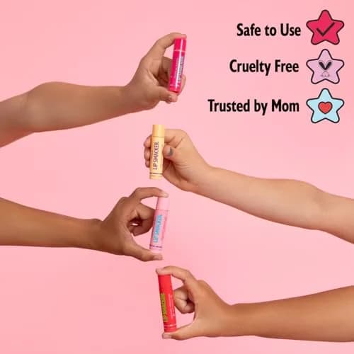 Lip Smacker Disney Princess Flavored Lip Balm Party Pack 8 Count | Moisturizing, Smoothing, Soft Shine thumbnail 6