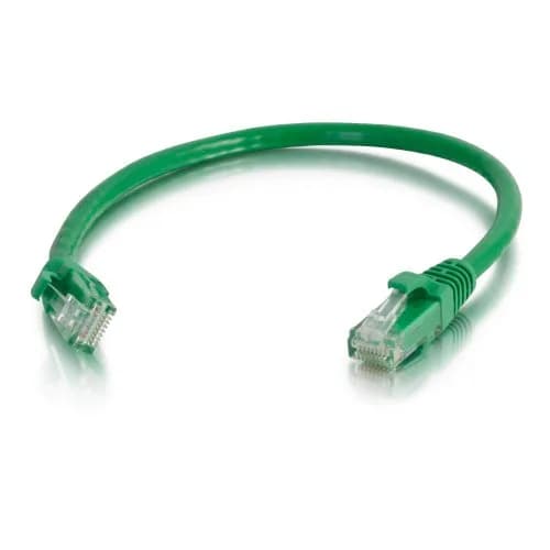 C2G Cat6 Ethernet Cable - Snagless Unshielded Green 1.22 M (4 Feet) | Supports 10Gbps, High-Quality Copper thumbnail 1