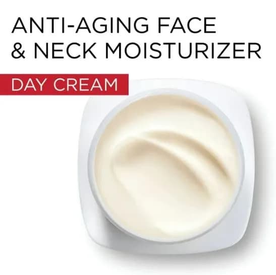 L'Oreal Paris Revitalift Face & Neck Anti-Wrinkle & Firming Moisturizer Day Cream 1.70 oz | Supports skin firmness & reduces wrinkles thumbnail 4
