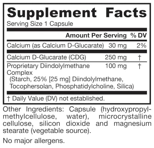 Jarrow DIM Plus, DIM Supplement Hormone Balance, 30 Count | Supports Hormonal Detox & Balance thumbnail 9