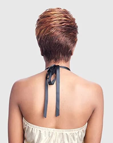 VANESSA Synthetic Full Wig - CALI (#BT4007) | Short Straight Style with Adjustable Strap thumbnail 3