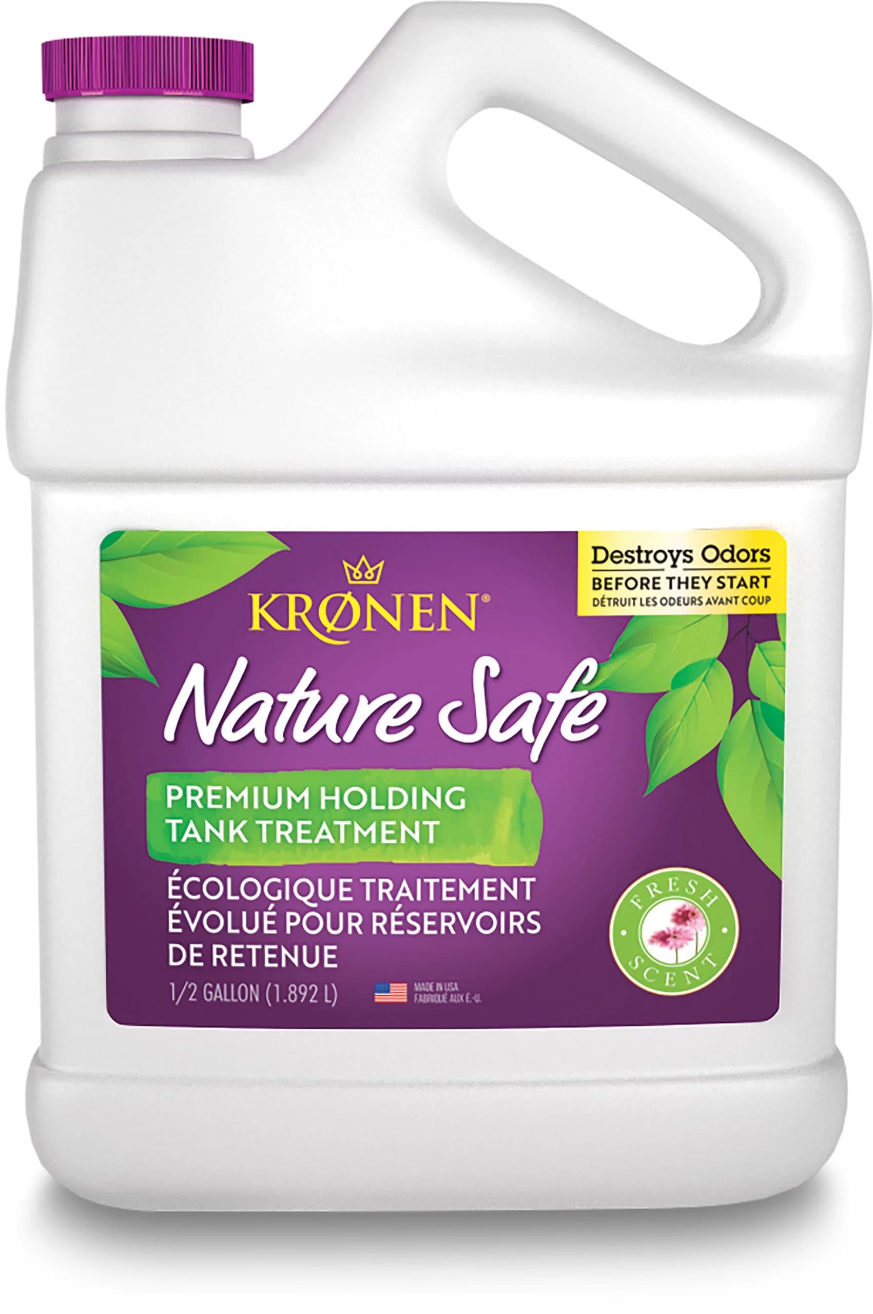 Kronen Holding Tank Treatments 64 oz. | All-Purpose RV & Marine Tank Cleaner (64 oz Bottle)