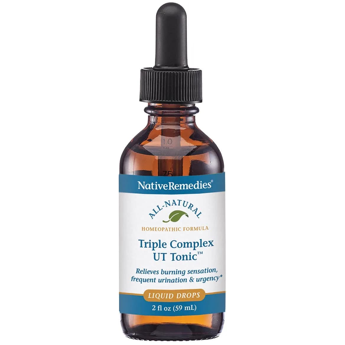Native Remedies Triple Complex UT Tonic 2 Fl Oz | Supports Urinary & Bladder Comfort — Drops