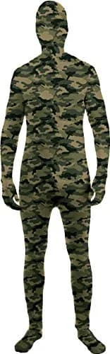 Forum Novelties I'm Invisible Costume Stretch Body Suit, Camo, Child Medium | No Eye Holes, Fits 50-65 lbs, 53 inches thumbnail 1