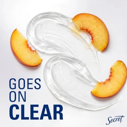 Secret Fresh Clear Gel Antiperspirant Deodorant for Women, Sweet Nectarine, 2.6 oz - view 4