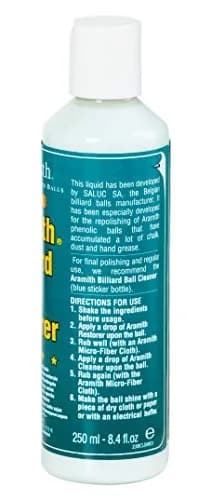 Aramith Phenolic Billiard Ball Cleaner and Restorer 250ml (8.5 fl oz) | Restores Shine & Tack thumbnail 3