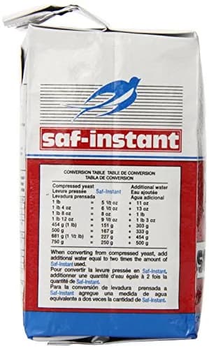LeSaffre Saf-Instant Yeast, Red, 2 Pound | Fast-Acting, Long-Lasting Yeast for Baking thumbnail 4