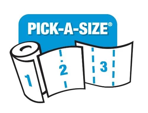 Sparkle Paper Towels 24 Giant Rolls Pick-A-Size White | 2568 Sheets Total thumbnail 3