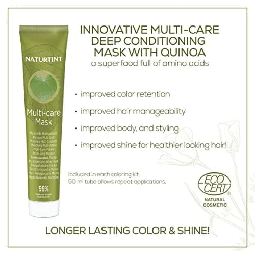 Naturtint Permanent Hair Colour 2N Brown Black | Natural Ingredients & Long-Lasting Color thumbnail 6