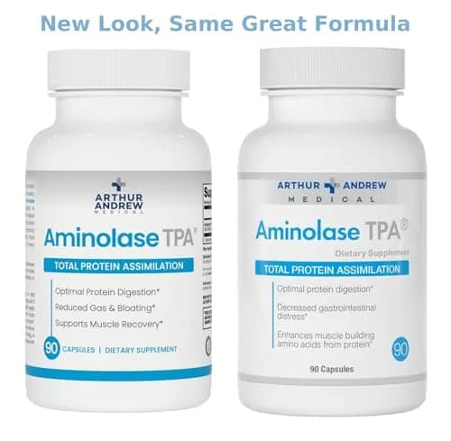 Arthur Andrew Medical Aminolase TPA 90 Capsules | Supports Protein Absorption & Muscle Synthesis thumbnail 2