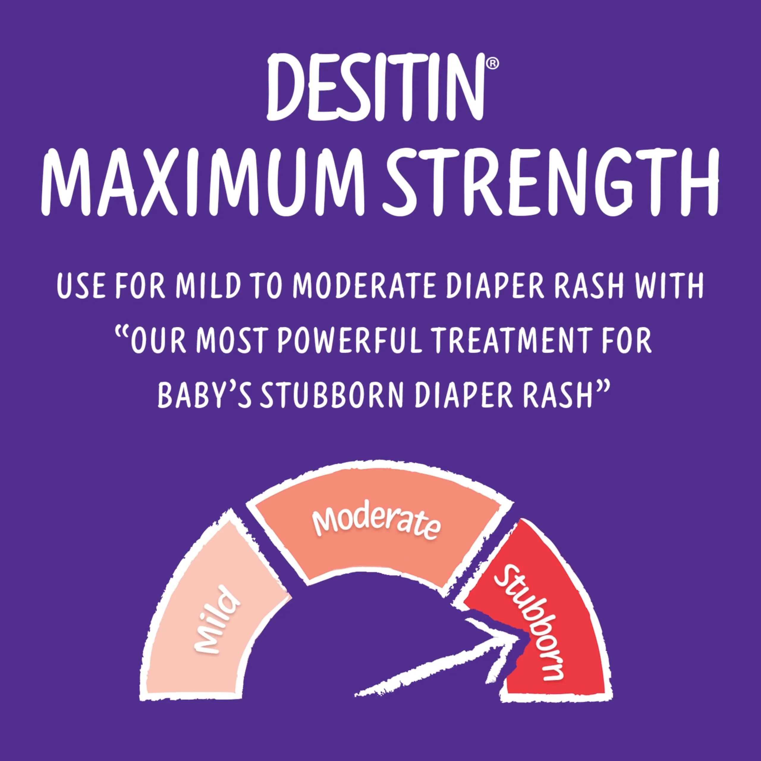 Desitin Maximum Strength Diaper Rash Paste 453g (16 oz) | Zinc Oxide Skin Protectant - view 4