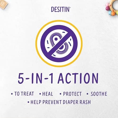 Desitin Maximum Strength Diaper Rash Paste 453g (16 oz) | Zinc Oxide Skin Protectant thumbnail 7