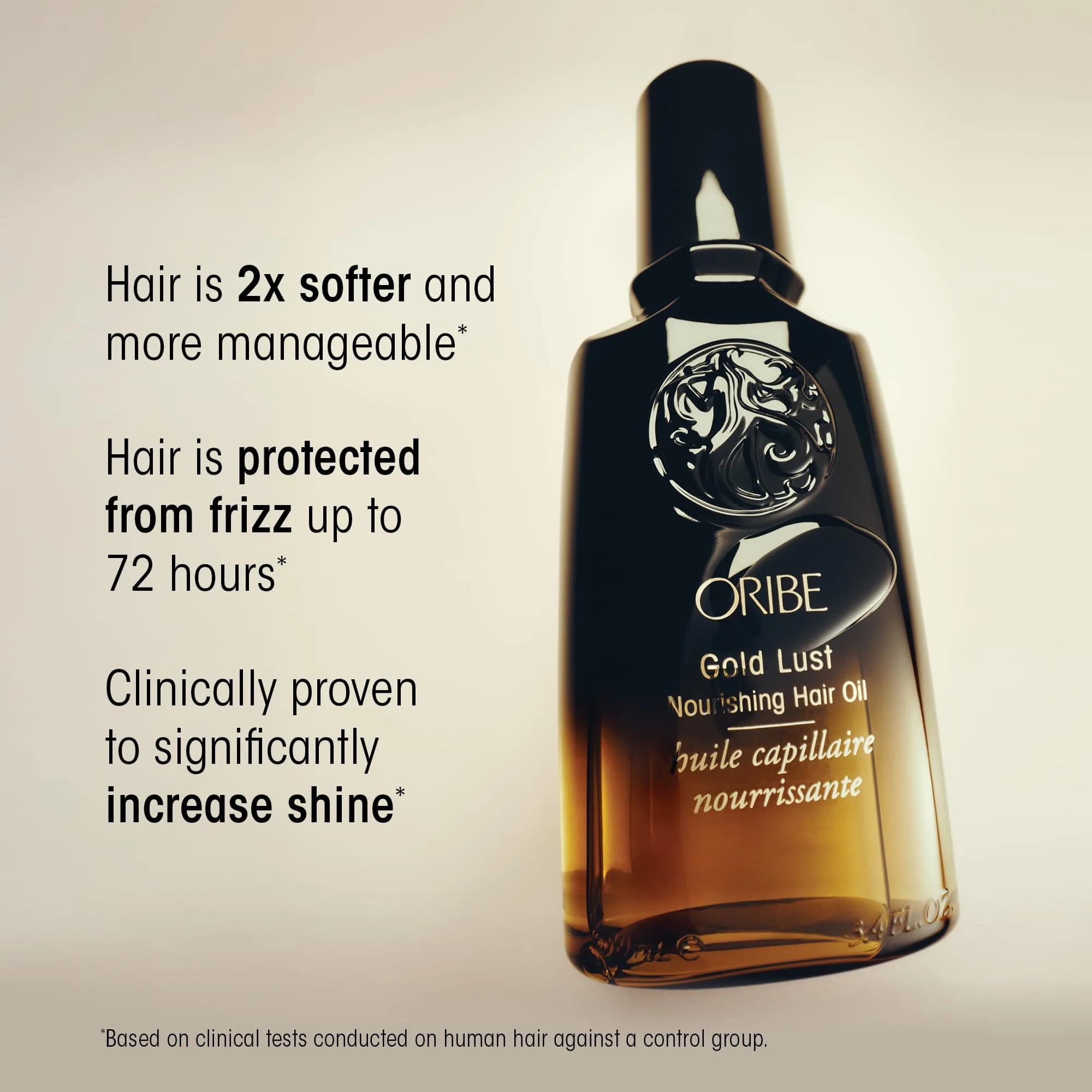 Oribe Gold Lust Hair Oil - 100ml (3.4 Oz) for Ultimate Moisture, Frizz Control & Shine | Premium Hair Treatment by Oribe - view 4