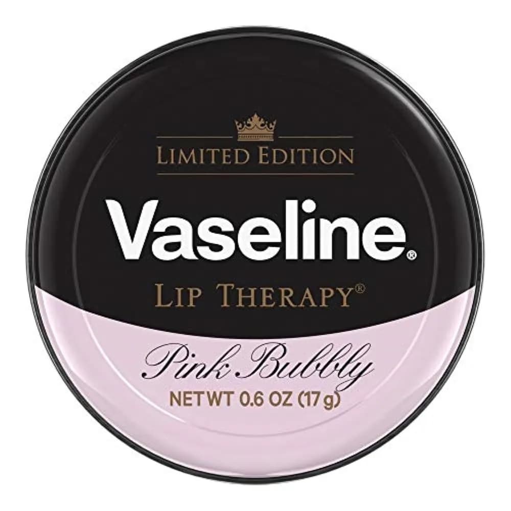 Vaseline Pink Bubbly Lip Therapy Balm 17g (0.6 oz) | Limited Edition Hydration - main product image