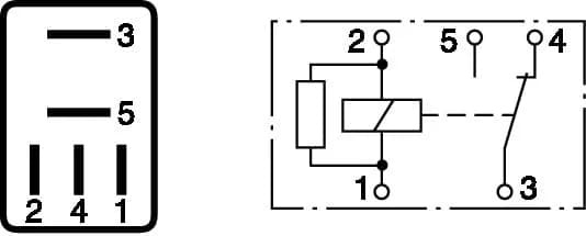 Bosch 0332201107 Change Over Micro Relay - 5 Pins, 12V, 30/10A, 10g (0.35oz) | Reliable Switching for Automotive and Industrial Use thumbnail 3