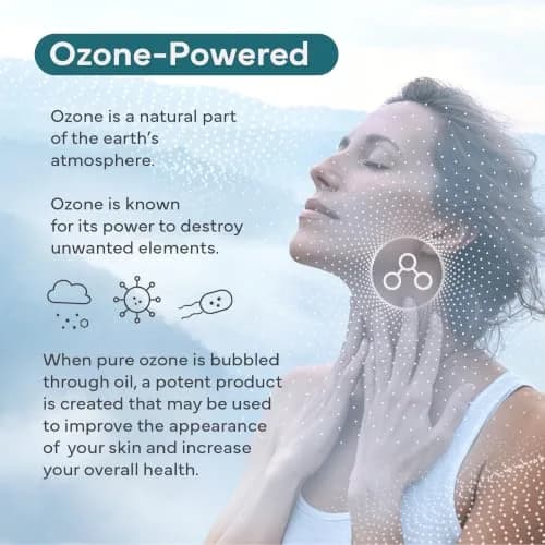 PurO3 Organic Ozonated Sunflower Oil for Skin Concerns | 2 Oz Natural Moisturizer thumbnail 2