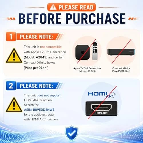 J-Tech Digital 4K@30Hz HDMI to HDMI + Audio Extractor Converter | Supports 4K, 12bit Deep Color, 3D Video, SPDIF & RCA Stereo Output thumbnail 2