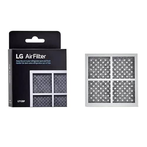 LG LT120F Refrigerator Air Filter 1 Count (Pack of 1) White | Odor Removal thumbnail 1