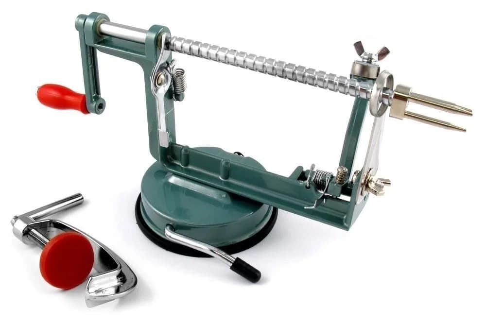 Norpro Apple Master Apple, Potato, Parer, Slicer & Corer with Vacuum Base & Clamp 2.27 kg (5 lb) | Multi-Function Kitchen Tool - main product image