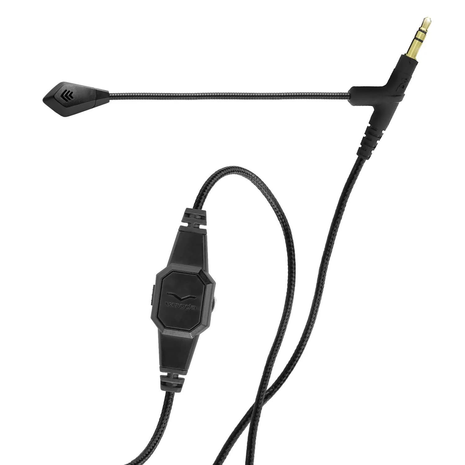 V-Moda BoomPro Microphone | 3.5mm Jack | Flexible Boom | Black | 0.08 kg (0.17 lb) — Black