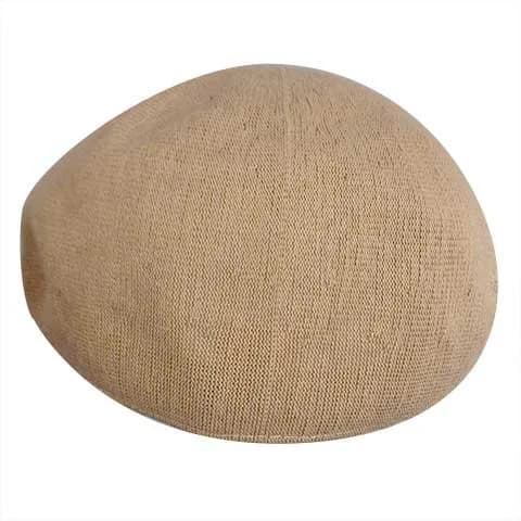 Kangol 507 Bamboo Hat Small Beige | Modern Summer Flat Cap with Fitted Shape thumbnail 8