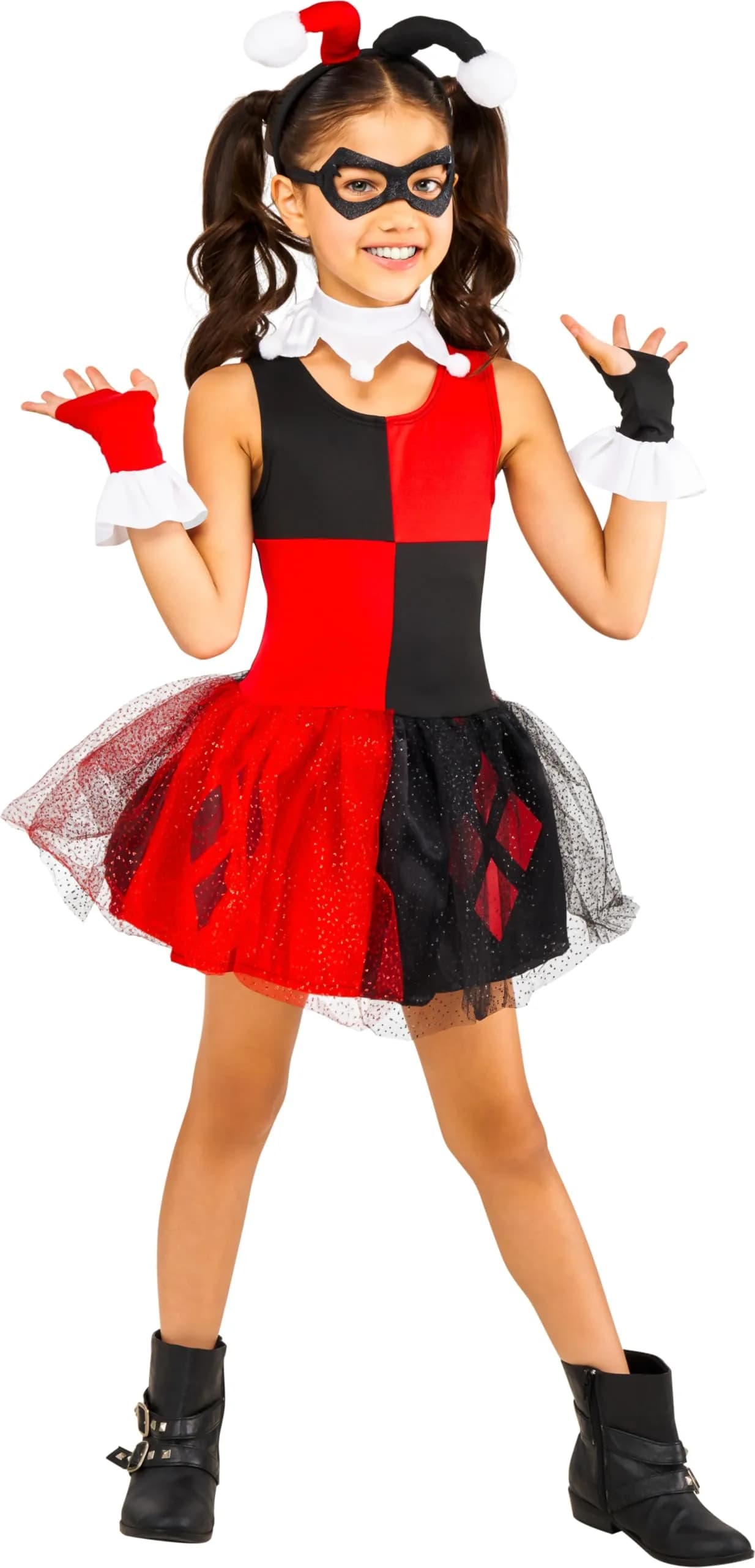 Rubies Harley Quinn Costume for Kids Toddler | Officially Licensed DC Dress Up