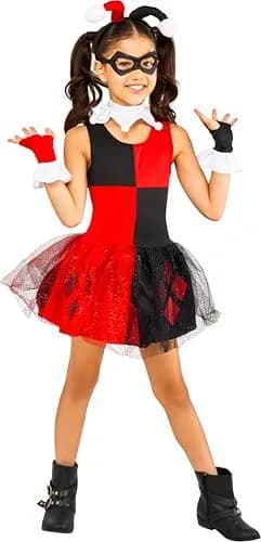 Rubies Harley Quinn Costume for Kids Toddler | Officially Licensed DC Dress Up thumbnail 1