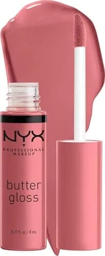 NYX PROFESSIONAL MAKEUP Butter Gloss 07 Tiramisu (Brown) - Vegan, Non-Sticky Shine Lip Gloss thumbnail 1
